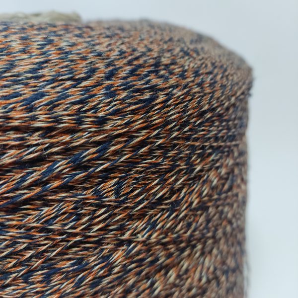 Medvilnės mezgimo siūlai su poliesteriu