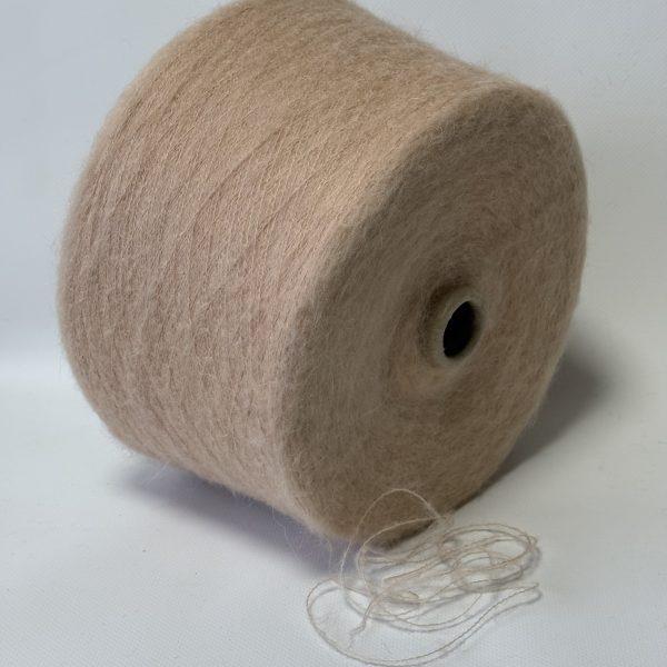 Kid moheros (soft) mezgimo siūlai su poliamidu ir akrilanu