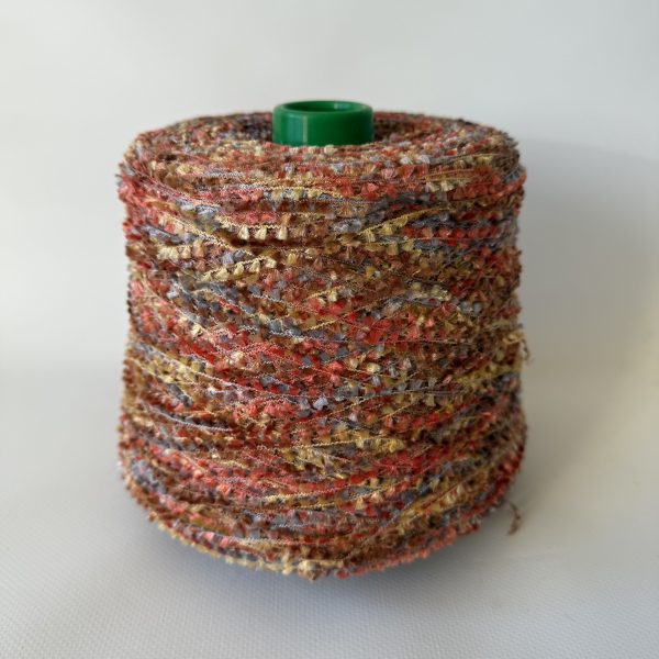 Viskozės melanžiniai mezgimo siūlai su poliamidu