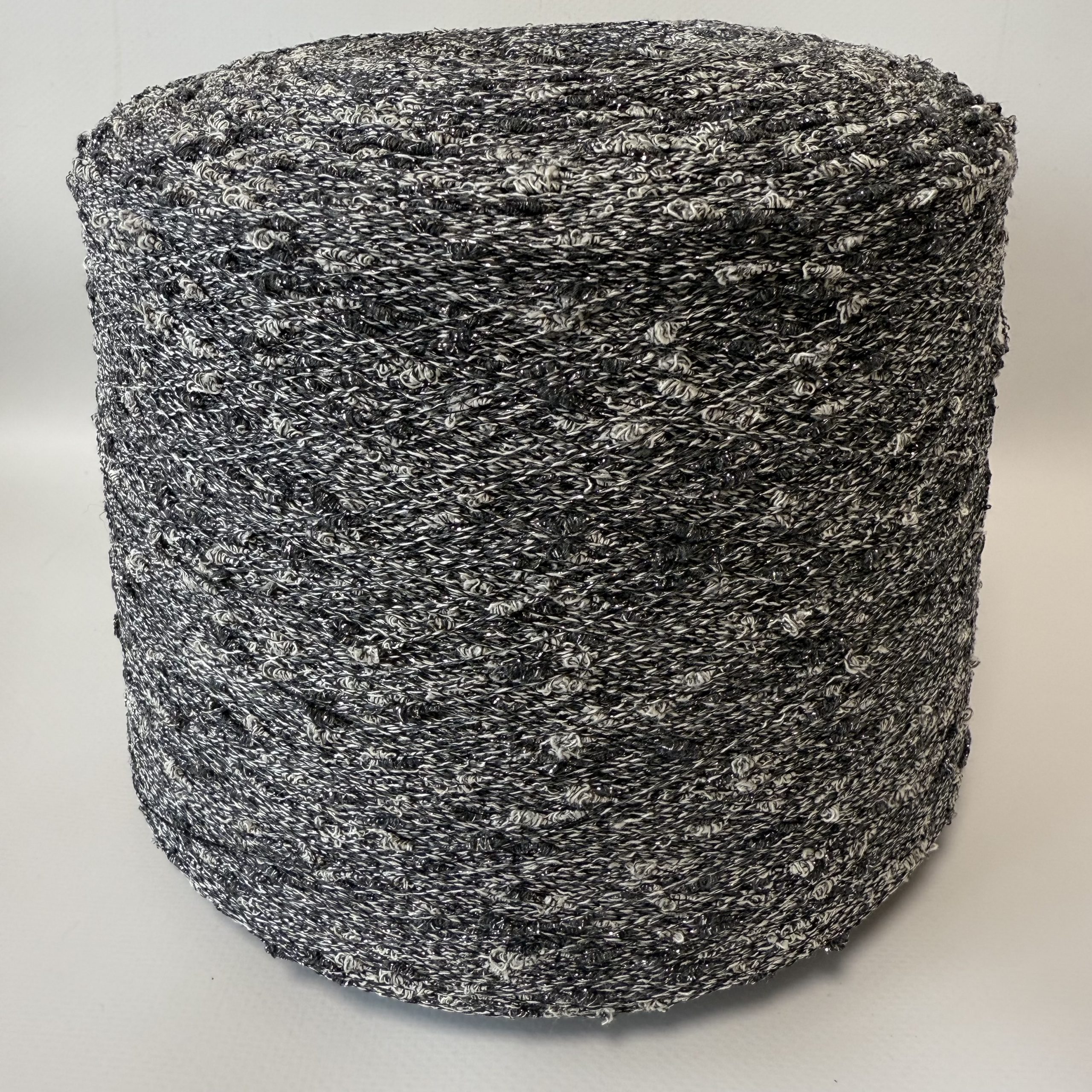 Medvilnės mezgimo siūlai su akrilanu, poliamidu, liureksu – pumpurėliai - Image 5