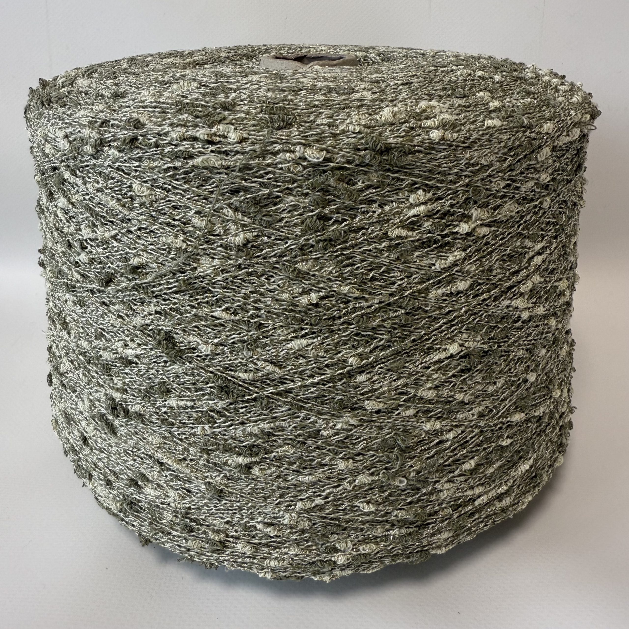 Medvilnės mezgimo siūlai su akrilanu, poliamidu, liureksu – pumpurėliai - Image 3