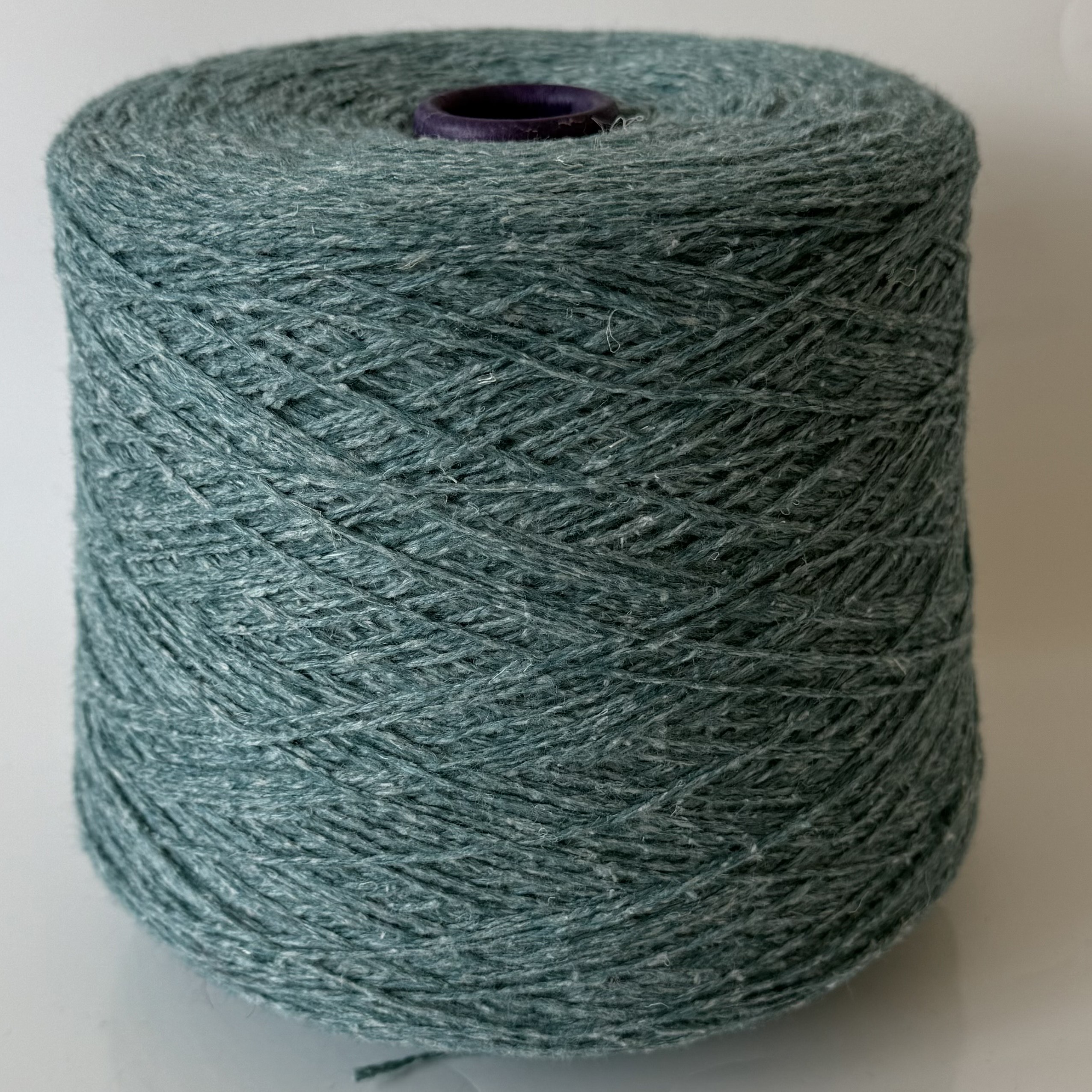 Merino vilnos mezgimo siūlai su buretiniu šilku ir linu - Image 6