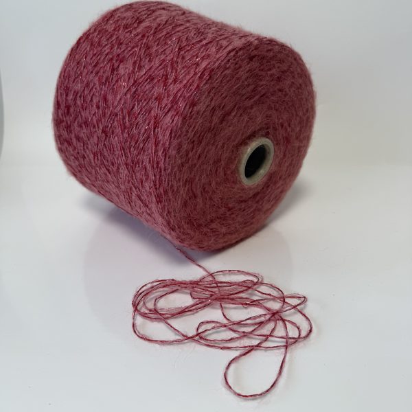 Alpakos vilnos mezgimo siūlai su poliesteriu, poliamidu, liureksu ir žvyneliais