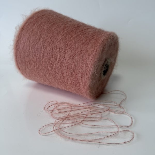 Baby alpakos vilnos mezgimo siūlai su merino vilna ir poliamidu