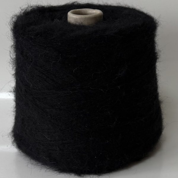 Kid moheros mezgimo siūlai su poliamidu ir akrilanu