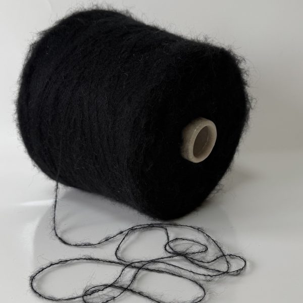 Kid moheros mezgimo siūlai su poliamidu ir akrilanu