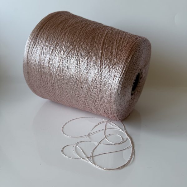Viskozės mezgimo siūlai su poliesteriu ir liureksu