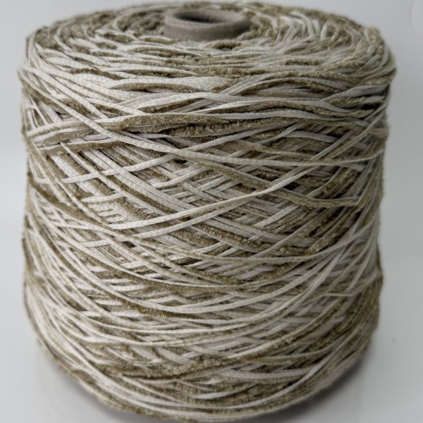 Faktūriniai medvilnės mezgimo siūlai su poliamidu