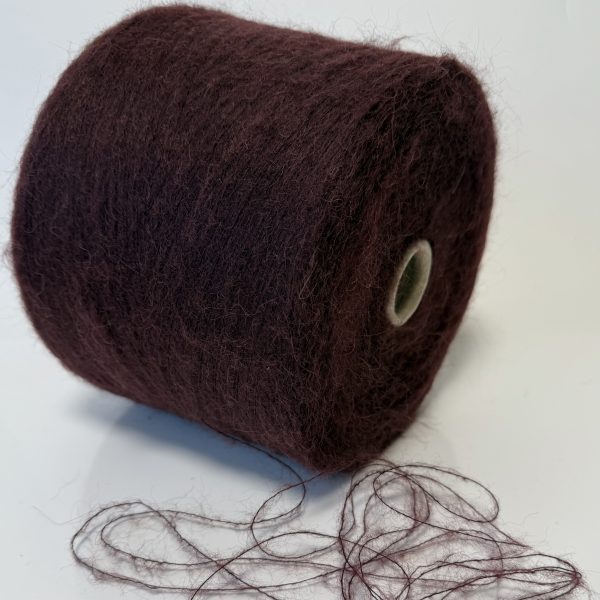 Kid moheros mezgimo siūlai su baby alpakos vilna ir poliamidu