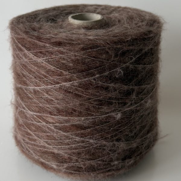 Kid moheros melanžiniai mezgimo siūlai su poliamidu ir akrilanu