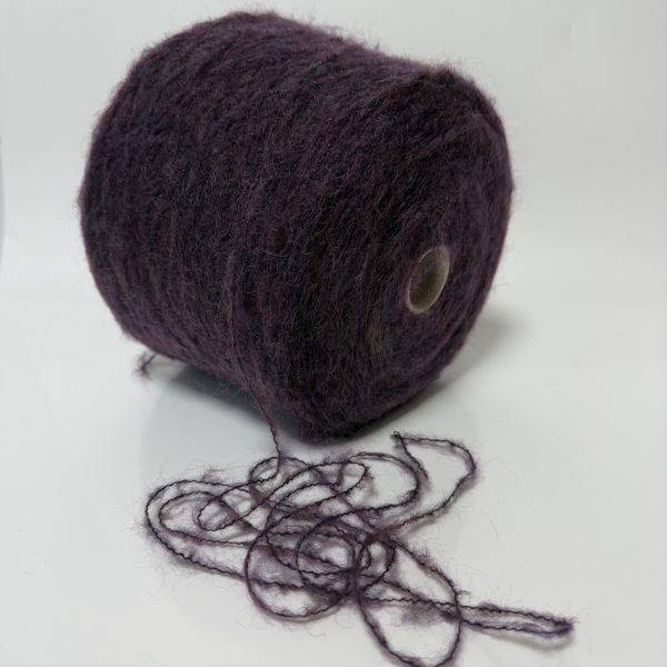 Moheros mezgimo siūlai su vilna, viskoze, poliamidu ir akrilanu