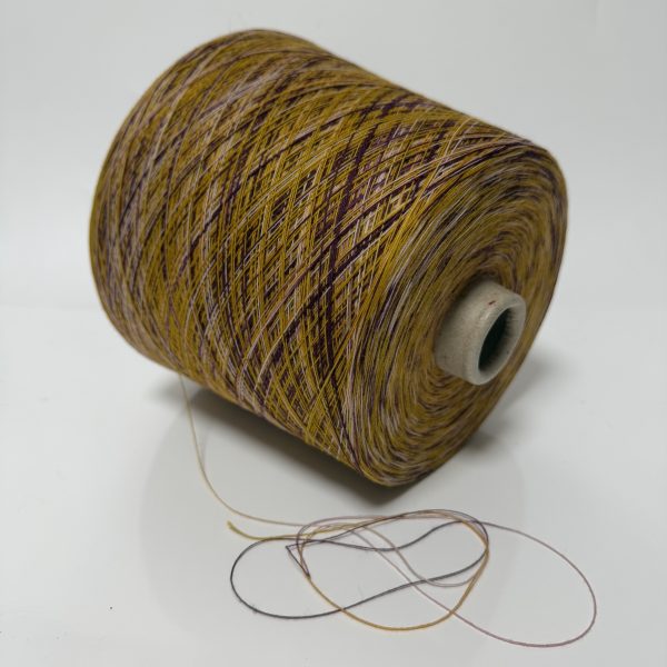 Medvilnės mezgimo siūlai su merino vilna