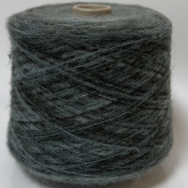 Kid moheros melanžiniai mezgimo siūlai su poliamidu ir akrilanu