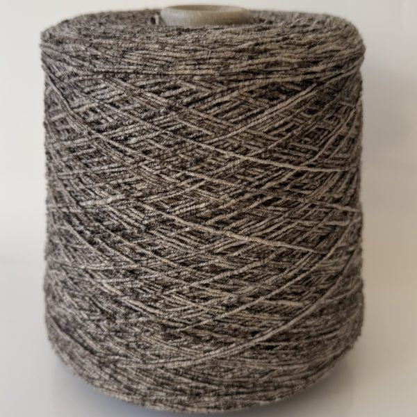 Medvilnės mezgimo siūlai su linu ir šilku