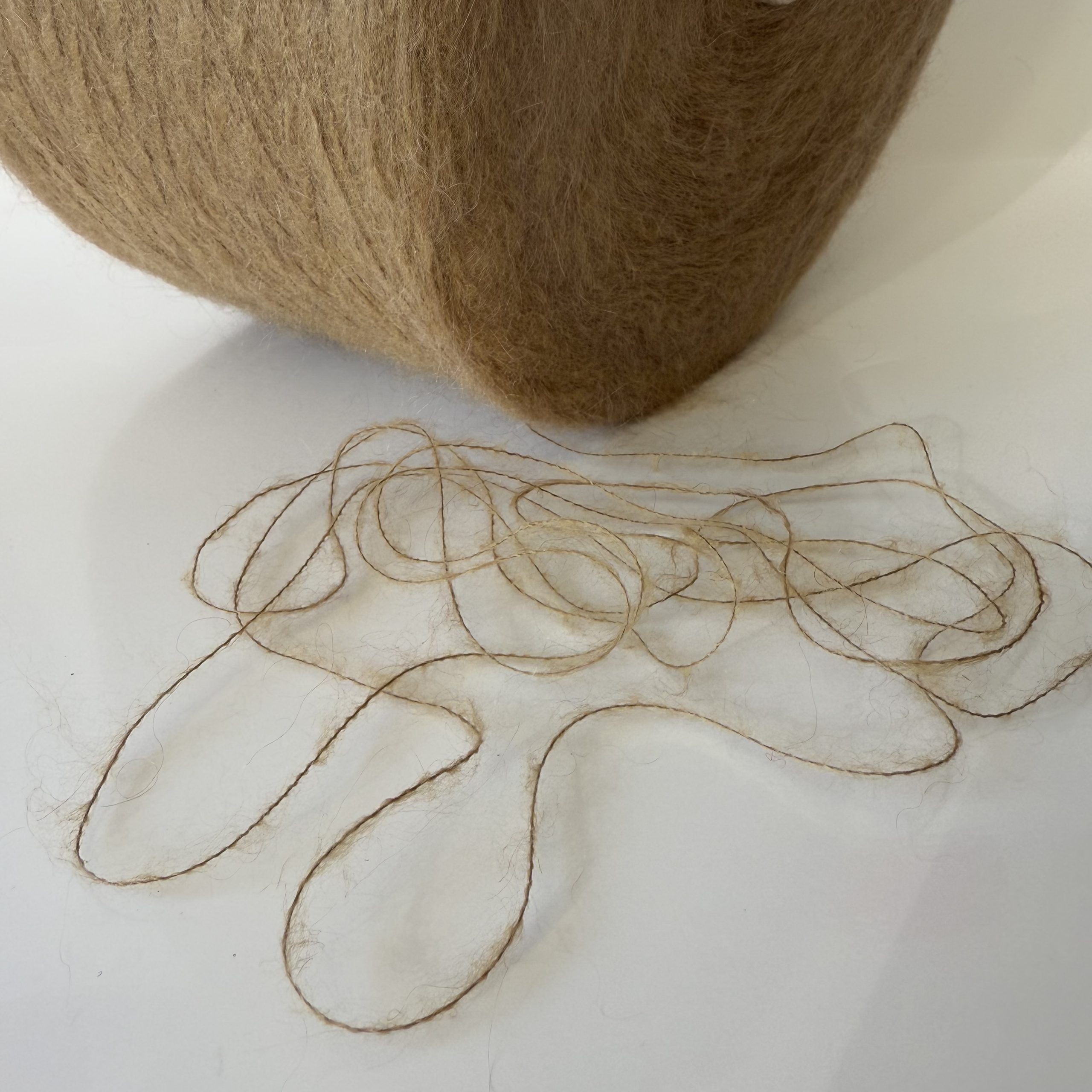 Kid moheros (soft) mezgimo siūlai su poliamidu ir akrilanu - Image 3