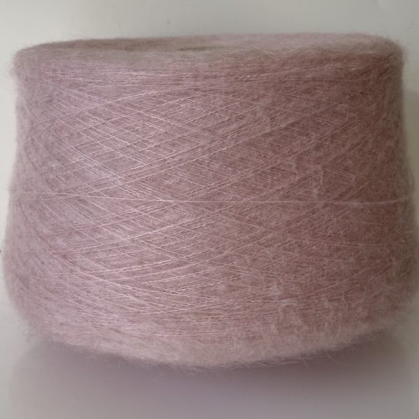 Kid moheros (soft) mezgimo siūlai su poliamidu ir akrilanu