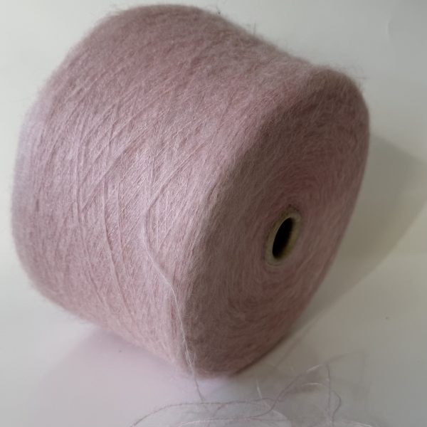 Kid moheros (soft) mezgimo siūlai su poliamidu ir akrilanu