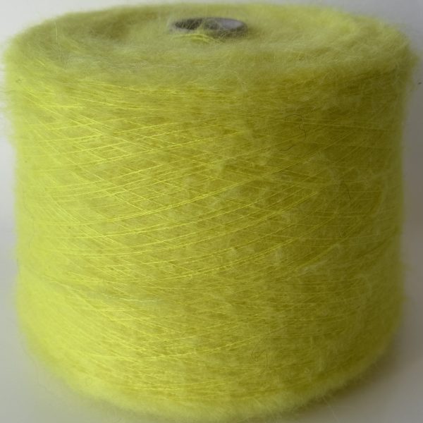 Kid moheros (soft) mezgimo siūlai su poliamidu ir akrilanu