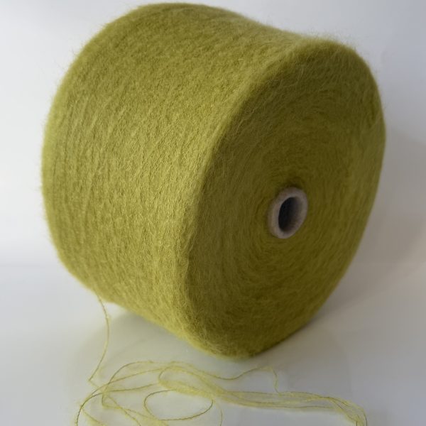 Kid moheros (soft) mezgimo siūlai su poliamidu ir akrilanu