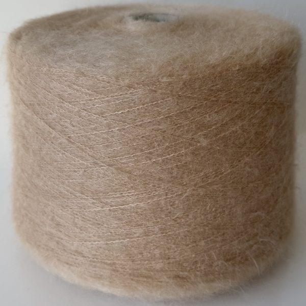 Kid moheros (soft) mezgimo siūlai su poliamidu ir akrilanu