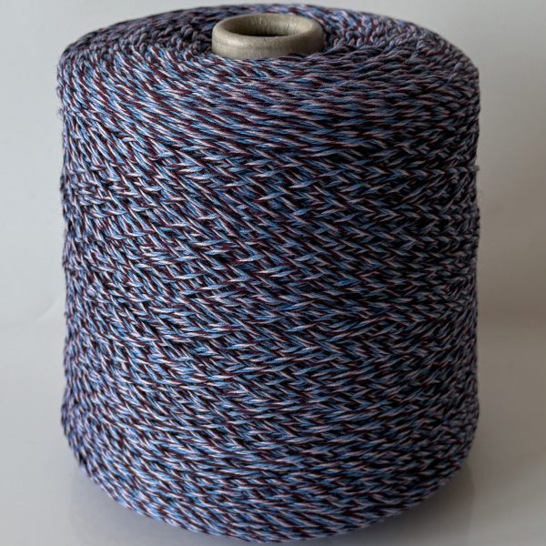 Medvilnės melanžiniai mezgimo siūlai su vilna