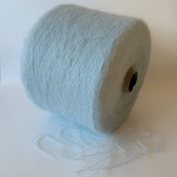 Baby alpakos vilnos mezgimo siūlai su merino vilna ir poliamidu