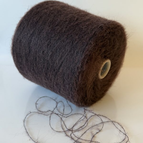 Kid moheros mezgimo siūlai su baby alpakos vilna ir poliamidu