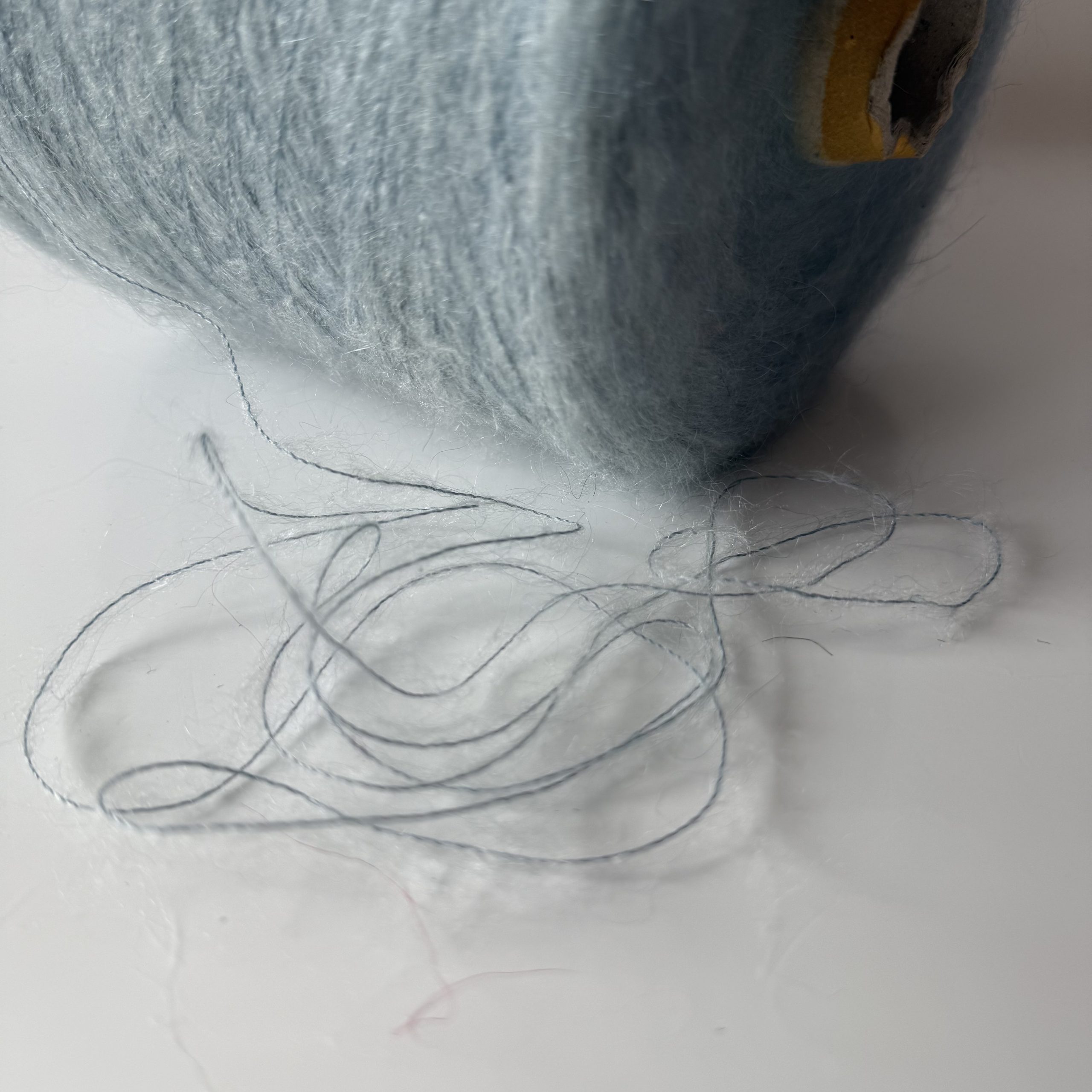 Moheros mezgimo siūlai su poliamidu ir akrilanu - Image 3