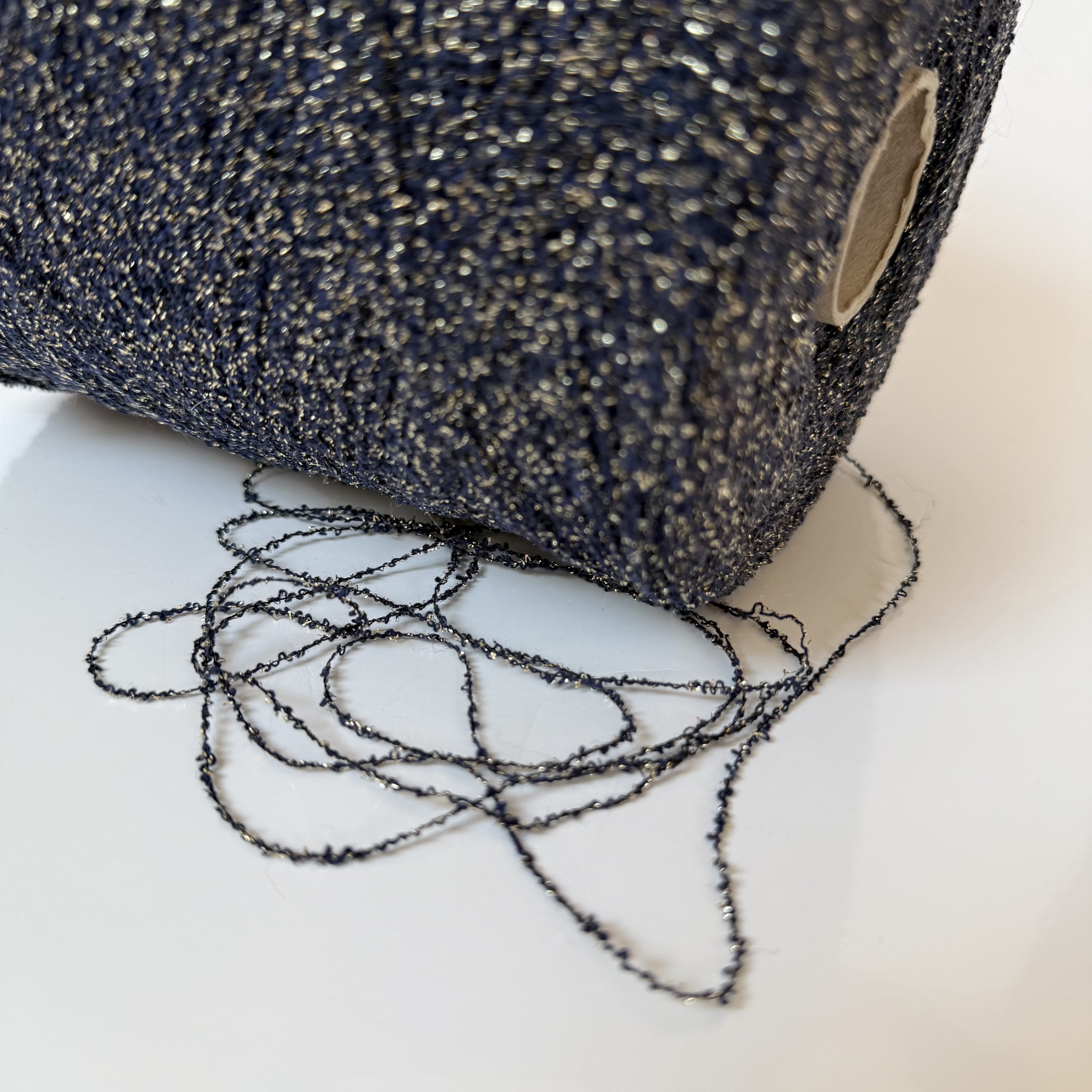 Medvilnės mezgimo siūlai su akrilanu, poliamidu ir liureksu - Image 3