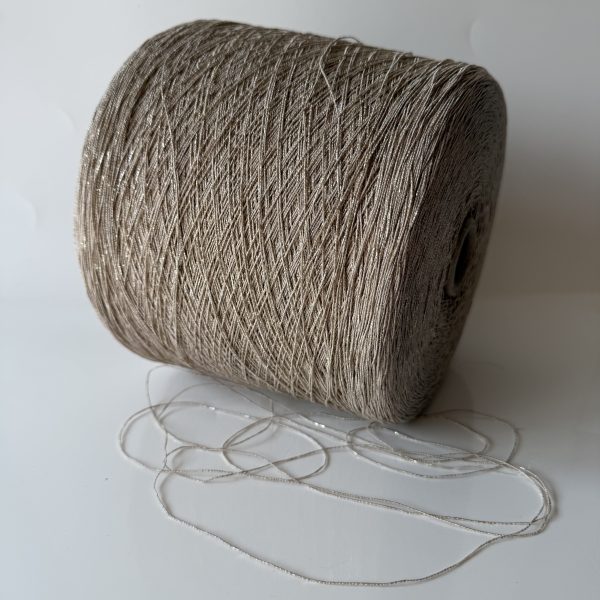 Blizgūs mėdvilnės mezgimo siūlai su poliamidu ir akrilanu