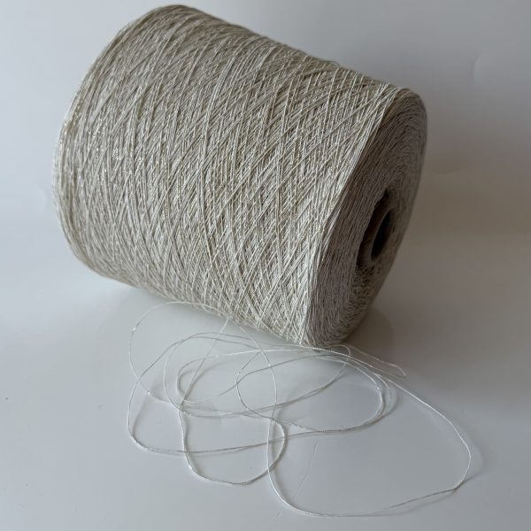 Blizgūs mėdvilnės mezgimo siūlai su poliamidu ir akrilanu