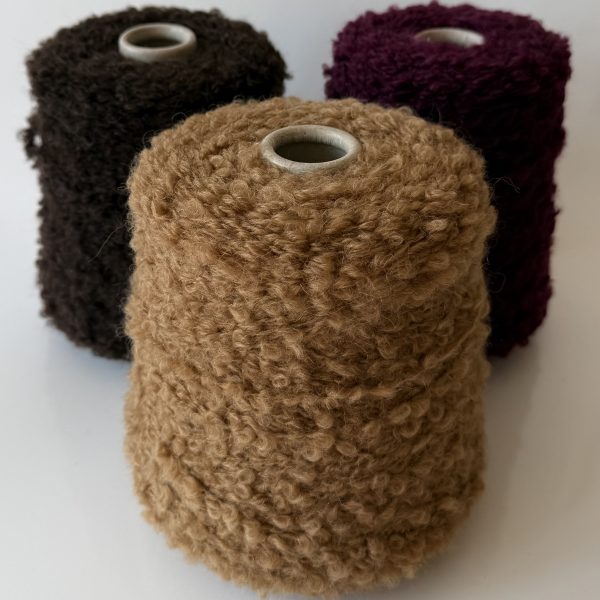 Moheros mezgimo siūlai su alpakos ir merino vilna