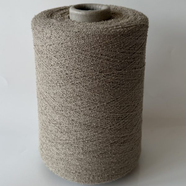 Medvilnės bukle mezgimo siūlai su poliamidu